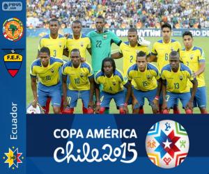yapboz Ekvador Copa America 2015